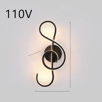 led wall lamp nordic minimalist bedroom bedside lamp - LED-Wandlampe im nordischen Minimalstil – Schlafzimmerlampe für das Bett