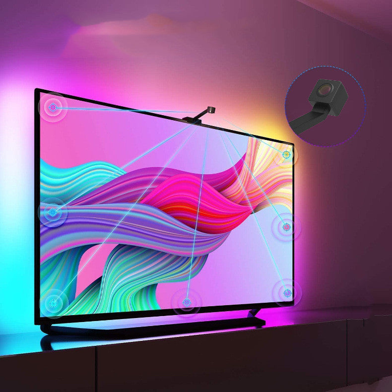 Graffiti IPC TV Screen Color Picker Kit RGB Full-color LED Light Band Graffiti IPC TV-Farbwähler-Kit – RGB-LED-Lichtband in Vollfarbe Ambilight für Fernseher