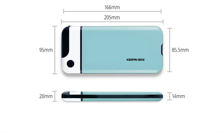 Handy-Sicherheitsbox mit Timer – Tragbare Smartphone-Sperrbox zur Selbstdisziplinierung